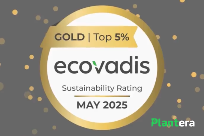 Plantera once again won the EcoVadis Gold Medal